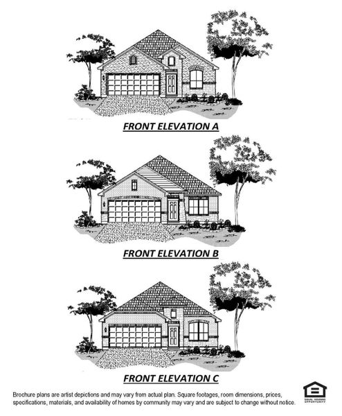 Front exterior of a new home in Rollingbrook Estates, Baytown, TX, highlighting curb appeal (Image 1). Front exterior of a new home in Rollingbrook Estates, Baytown, TX, highlighting curb appeal (Image 1).