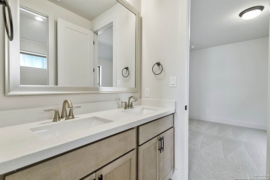 Furnished interior view inside a new home in Kinder Ranch 70's, San Antonio (Image 6).