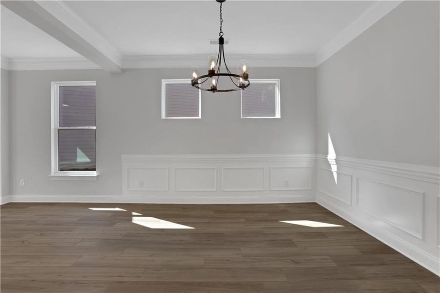 Spacious, unfurnished interior of a new home in Villas at Dawsonville, Dawsonville (Image 41).