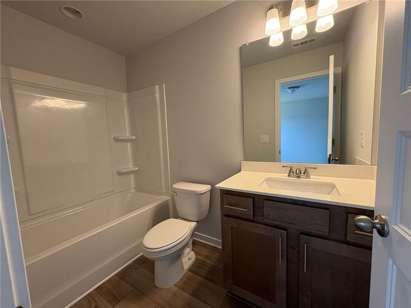 Furnished interior view inside a new home in Garland Meadows, Cartersville (Image 8).
