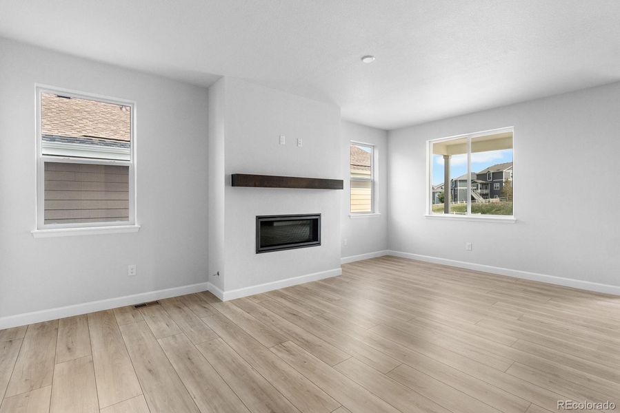 Spacious, unfurnished interior of a new home in , Castle Rock (Image 37). Spacious, unfurnished interior of a new home in , Castle Rock (Image 37).