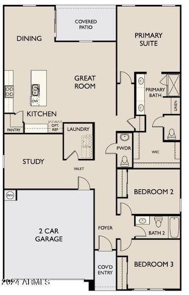 Larkspur Floor Plan left