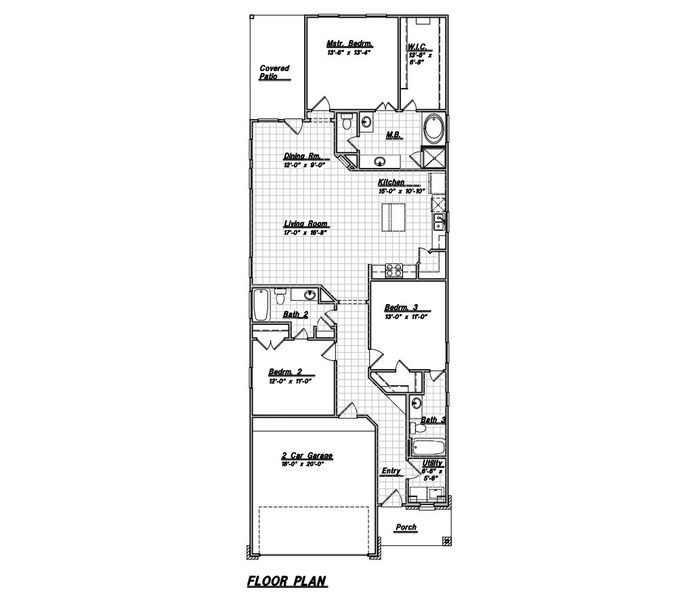 2D floor plan layout for the Plan 1784 by Cyrene Homes in La Segarra, Brookshire, TX (Image 3). 2D floor plan layout for the Plan 1784 by Cyrene Homes in La Segarra, Brookshire, TX (Image 3).