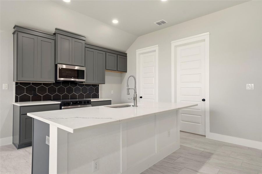 Furnished interior view inside a new home in , Wimberley (Image 7).