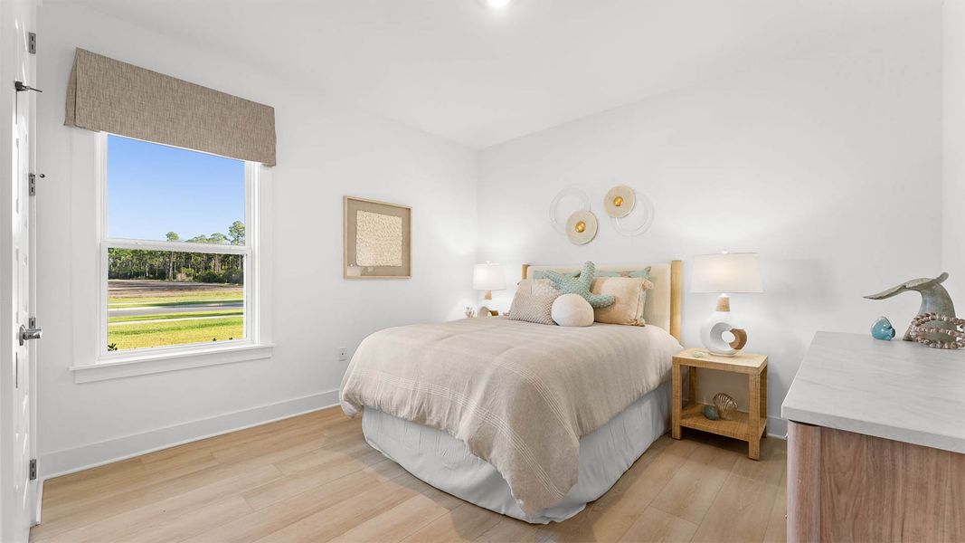 Furnished interior view inside a new home in Breakfast Point East Phase II, Panama City Beach (Image 26). Furnished interior view inside a new home in Breakfast Point East Phase II, Panama City Beach (Image 26).