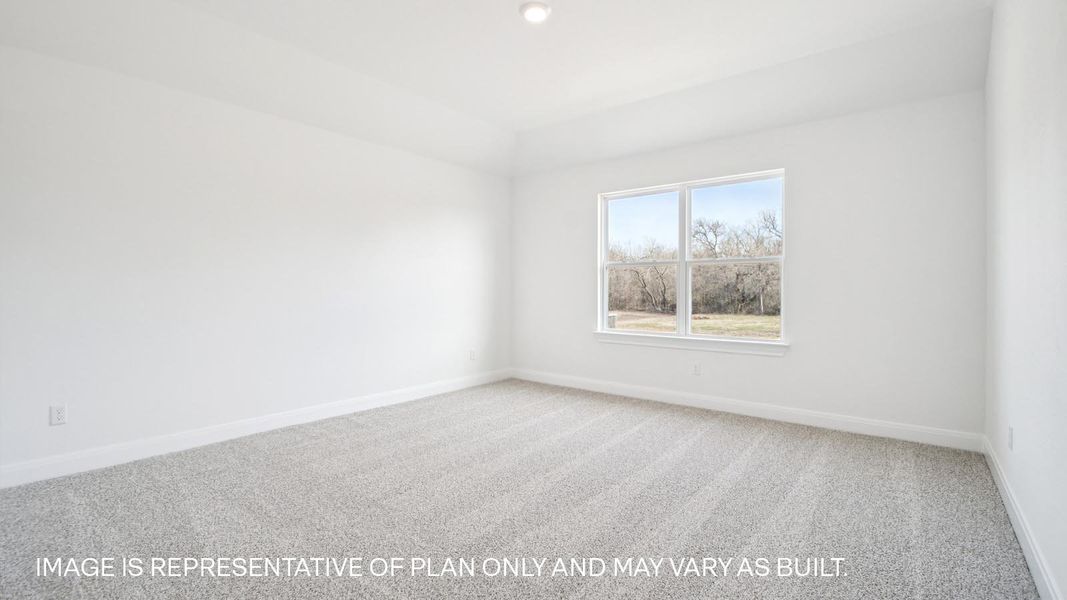 Representative unfurnished interior of a home built from the The Hudson by D.R. Horton in Railhead, Cedar Creek (Image 22).