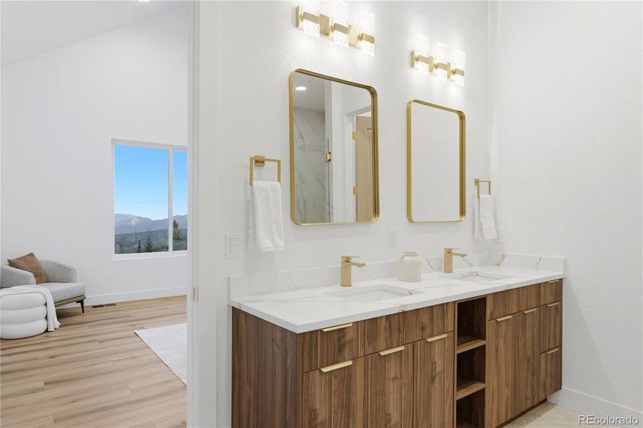 Furnished interior view inside a new home in , Idaho Springs (Image 11). Furnished interior view inside a new home in , Idaho Springs (Image 11).