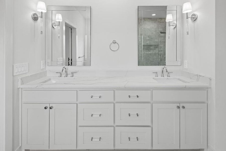 Furnished interior view inside a new home in , Gordonville (Image 16).