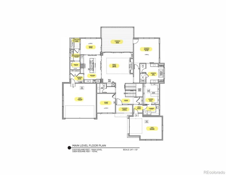 2D floor plan layout of this home in , Parker, CO (Image 4).