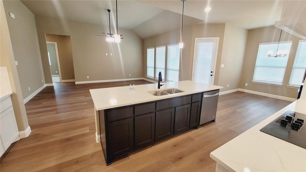 Furnished interior view inside a new home in , DeSoto (Image 9).