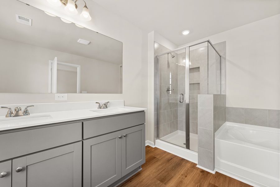 Furnished interior view inside a new home in Tucker Ridge, Pendleton (Image 9).