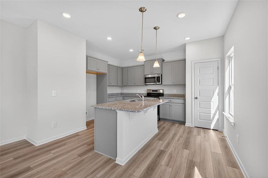 Furnished interior view inside a new home in Longbrooke, Rome (Image 5).