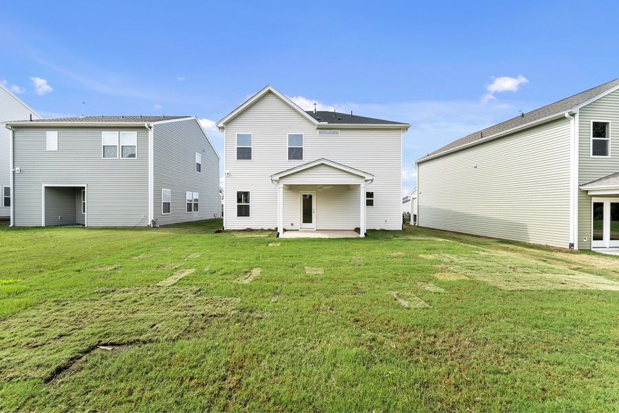 Front exterior of a new home in Mayfair Village, Spartanburg, SC, highlighting curb appeal (Image 18). Front exterior of a new home in Mayfair Village, Spartanburg, SC, highlighting curb appeal (Image 18).