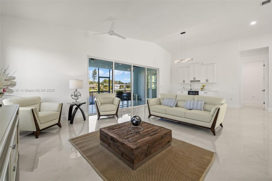 Furnished interior view inside a new home in , Fort Myers (Image 29).