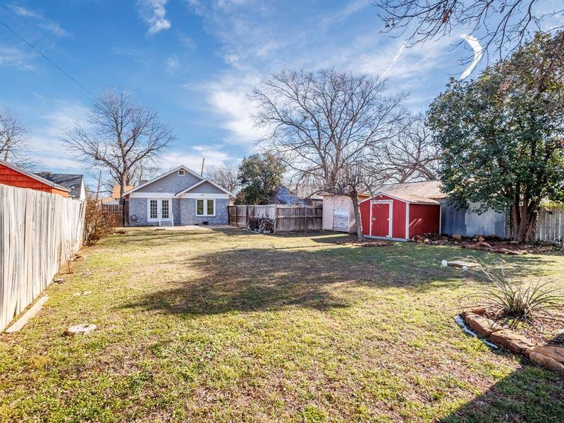 Exterior details and patio area of a home in , Brownwood (Image 16).