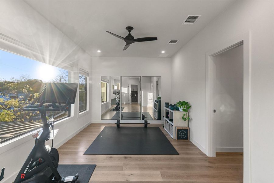 Furnished interior view inside a new home in , Austin (Image 29).