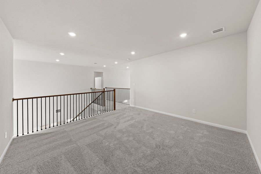 Spacious, unfurnished interior of a new home in Wildflower Ranch, Justin (Image 21).