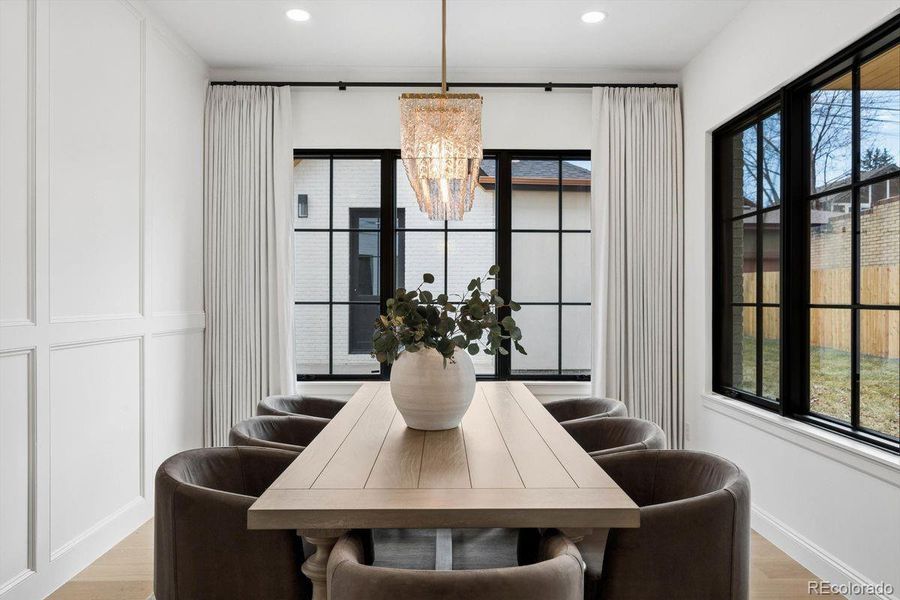 Furnished interior view inside a new home in , Denver (Image 13).