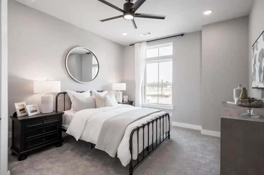 Furnished interior view inside a new home in Sienna 60’, Missouri City (Image 31). Furnished interior view inside a new home in Sienna 60’, Missouri City (Image 31).