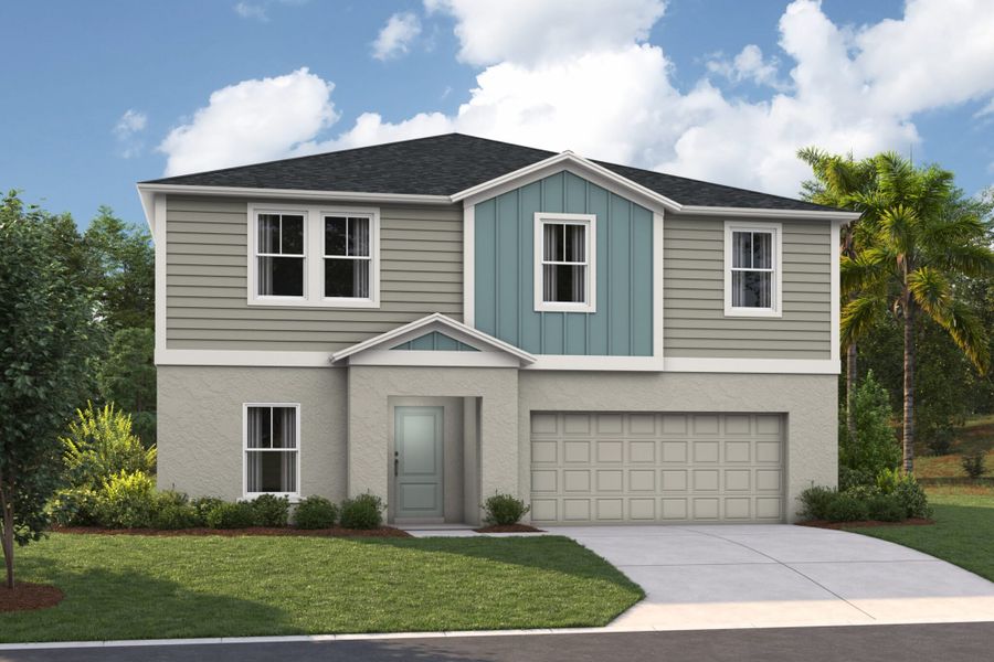 Representative exterior photo of a completed home built from the Gabriela by Casa Fresca Homes in Wynnstone, Davenport, FL (Image 7). Representative exterior photo of a completed home built from the Gabriela by Casa Fresca Homes in Wynnstone, Davenport, FL (Image 7).