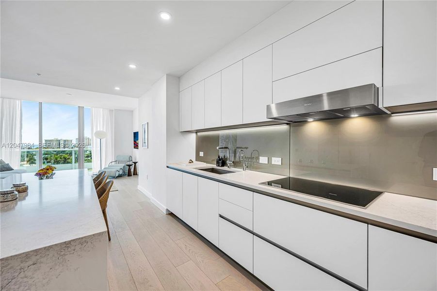 Furnished interior view inside a new home in , Bay Harbor Islands (Image 11).