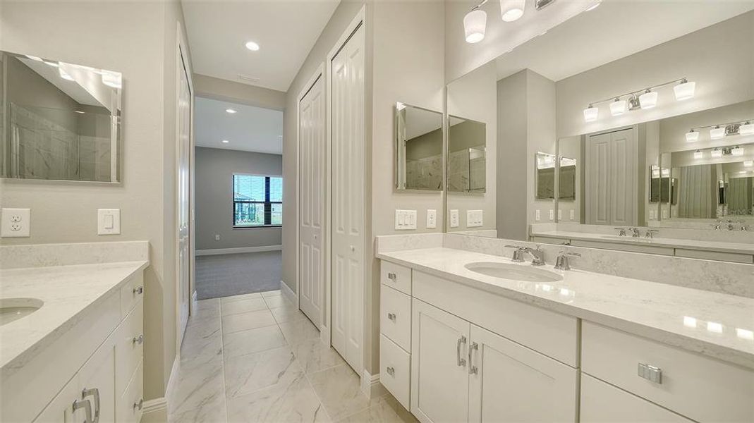 Furnished interior view inside a new home in , Nokomis (Image 9).