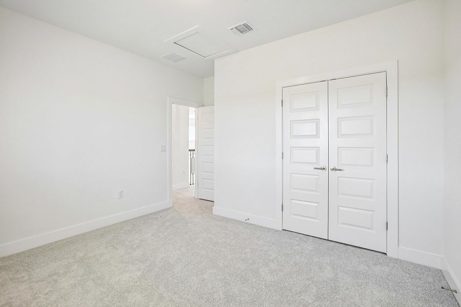 Representative unfurnished interior of a home built from the Homestead by Pacesetter Homes in Easton Park, Austin (Image 58). Representative unfurnished interior of a home built from the Homestead by Pacesetter Homes in Easton Park, Austin (Image 58).