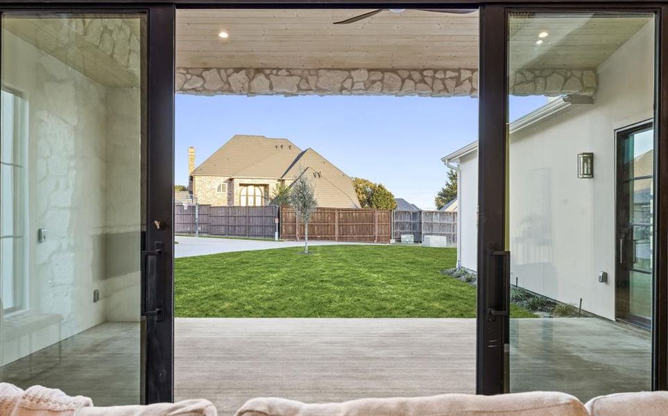 View of doorway to outside View of doorway to outside