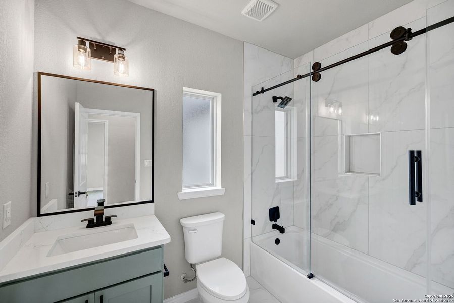 Furnished interior view inside a new home in , Elmendorf (Image 12).