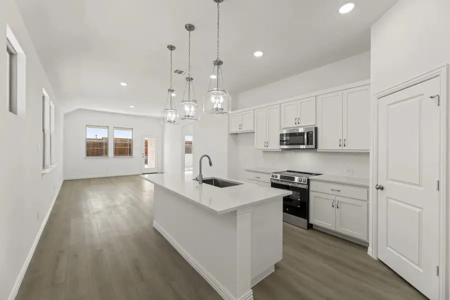 Open Kitchen-Living-Dining Room Representative Photo