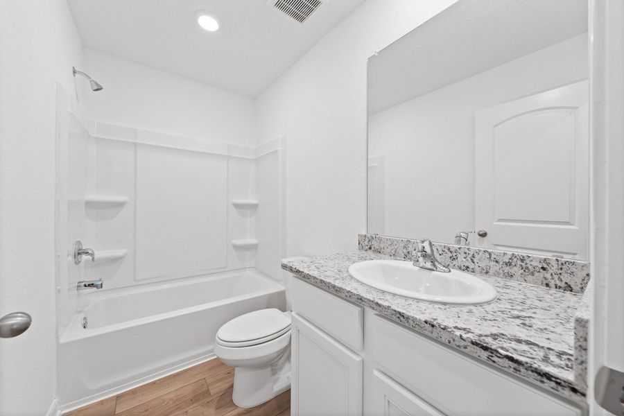 Furnished interior view inside a new home in Sunset Oaks, Maxwell (Image 2). Furnished interior view inside a new home in Sunset Oaks, Maxwell (Image 2).