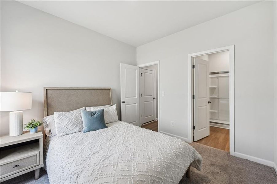 Furnished interior view inside a new home in The Hills at Cedar Creek, Winder (Image 34). Furnished interior view inside a new home in The Hills at Cedar Creek, Winder (Image 34).