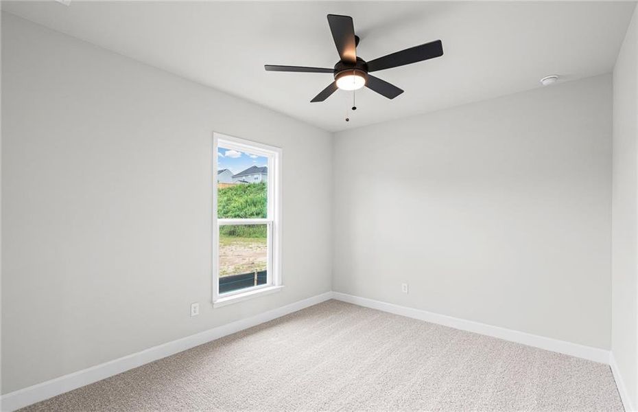 Spacious, unfurnished interior of a new home in Reunion, Flowery Branch (Image 6). Spacious, unfurnished interior of a new home in Reunion, Flowery Branch (Image 6).