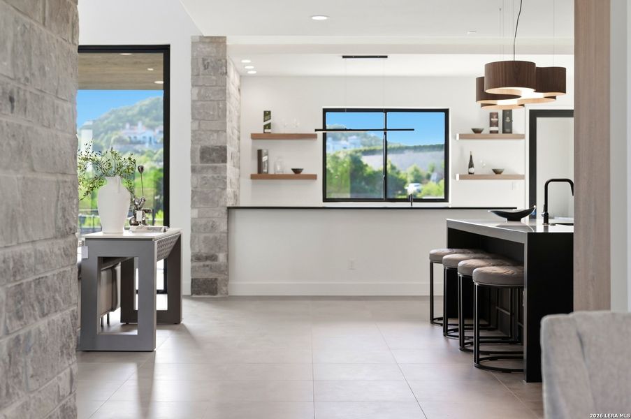 Furnished interior view inside a new home in , San Antonio (Image 46).