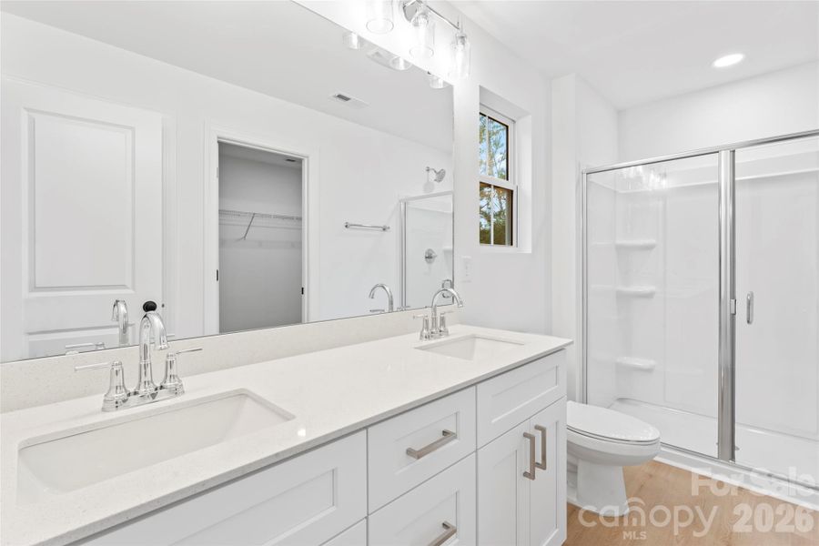 Furnished interior view inside a new home in , Mooresville (Image 8).