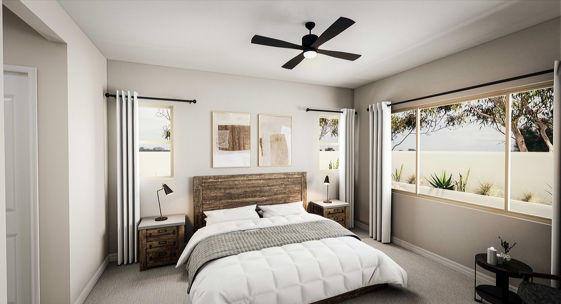 Representative furnished interior of a home built from the Mandarin Plan 5010 by Tri Pointe Homes in Whispering Hills, Laveen (Image 6).