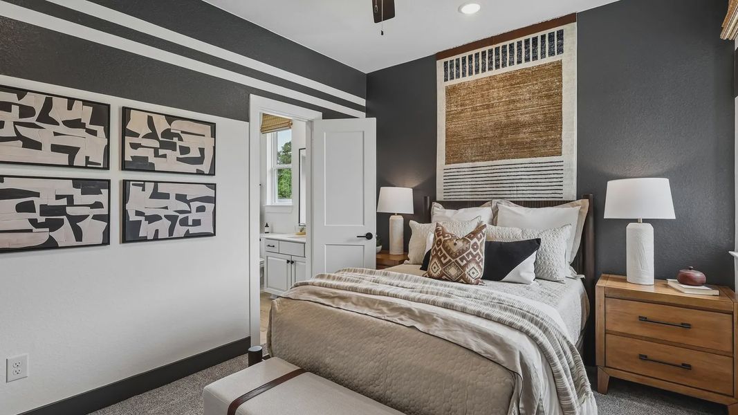 Representative furnished interior of a home built from the Cheverny by Chesmar Homes in The Woodland Hills Chateau, Willis (Image 28). Representative furnished interior of a home built from the Cheverny by Chesmar Homes in The Woodland Hills Chateau, Willis (Image 28).