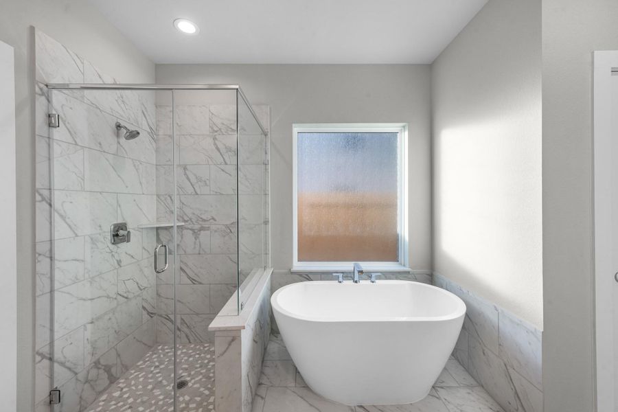 Furnished interior view inside a new home in Briarwood Crossing, Rosenberg (Image 13).