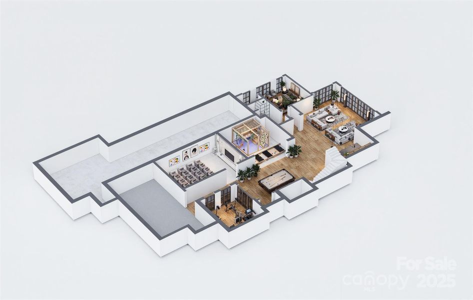 2D floor plan layout of this home in , Waxhaw, NC (Image 11).
