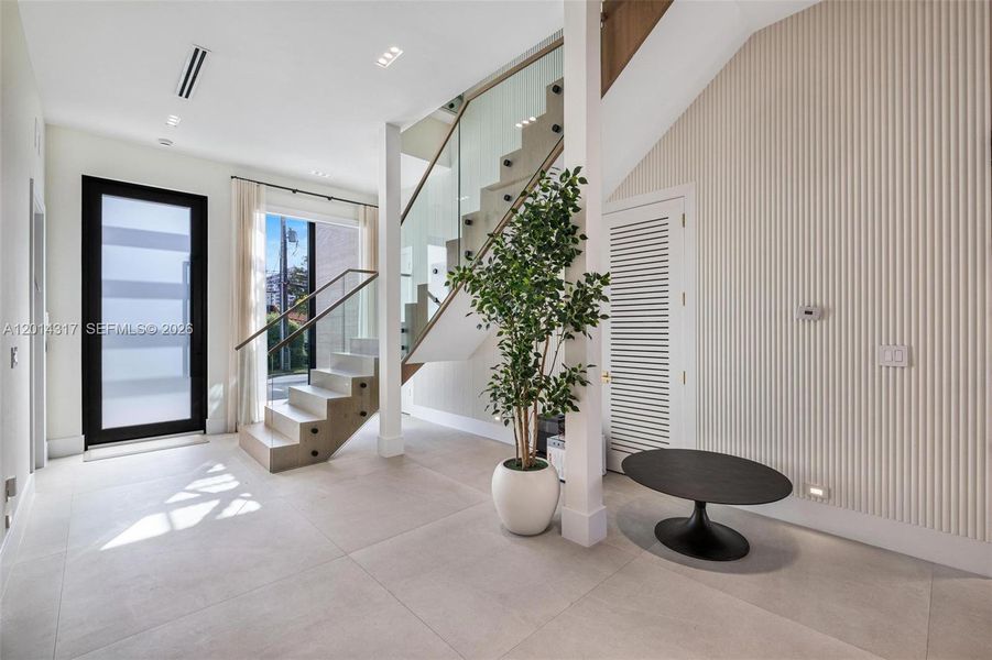 Furnished interior view inside a new home in , Surfside (Image 37).