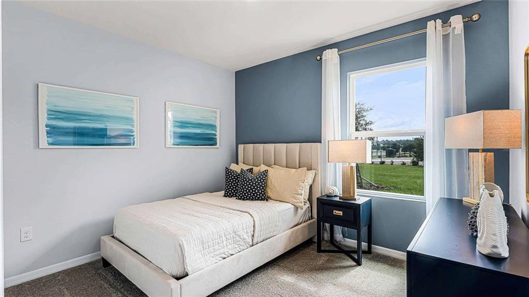 Furnished interior view inside a new home in Angeline, Land O' Lakes (Image 17). Furnished interior view inside a new home in Angeline, Land O' Lakes (Image 17).