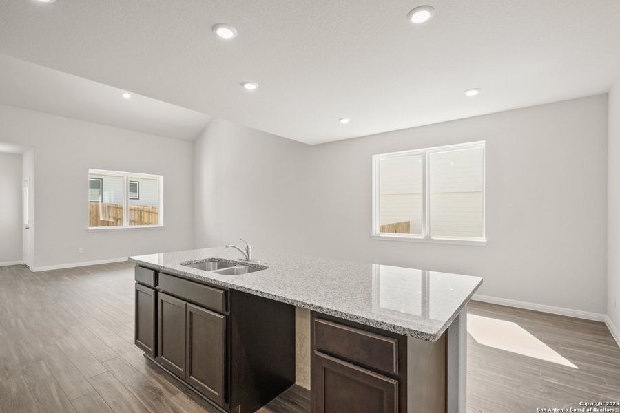 Furnished interior view inside a new home in Hunters Ranch, San Antonio (Image 7). Furnished interior view inside a new home in Hunters Ranch, San Antonio (Image 7).