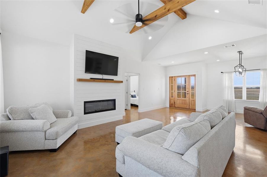 Furnished interior view inside a new home in , Mabank (Image 4).