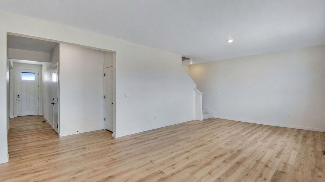 Spacious, unfurnished interior of a new home in Spring Valley Ranch, Elizabeth (Image 24). Spacious, unfurnished interior of a new home in Spring Valley Ranch, Elizabeth (Image 24).