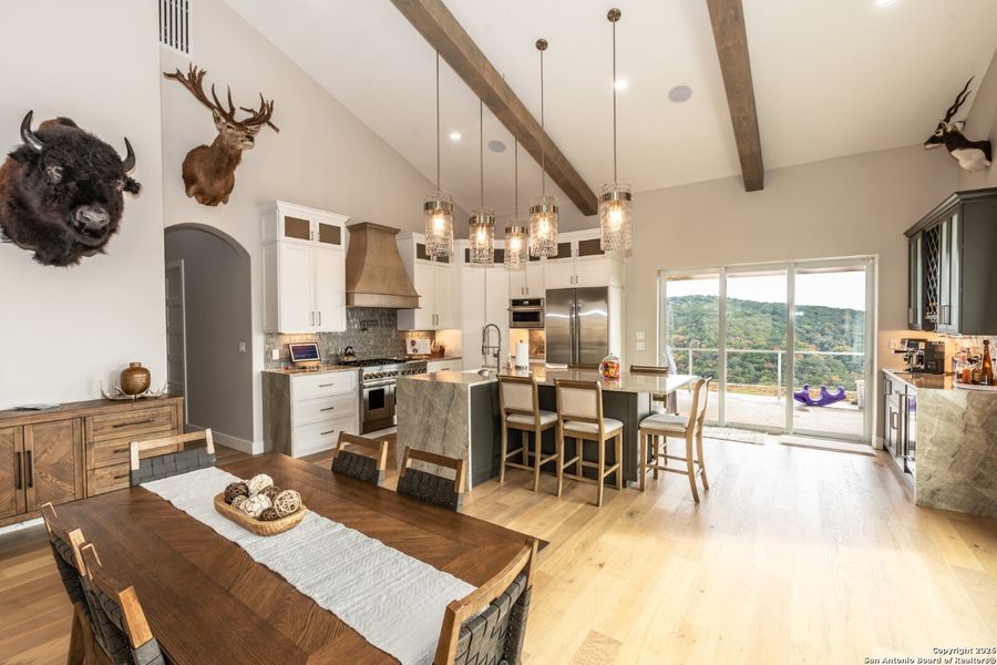 Furnished interior view inside a new home in , Bandera (Image 9).