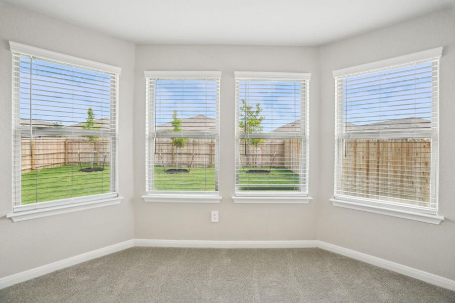 Photo is not of the actual home, but is an inspirational photo of builder’s model home and may depict options, furnishings, and/or decorator features that are not included