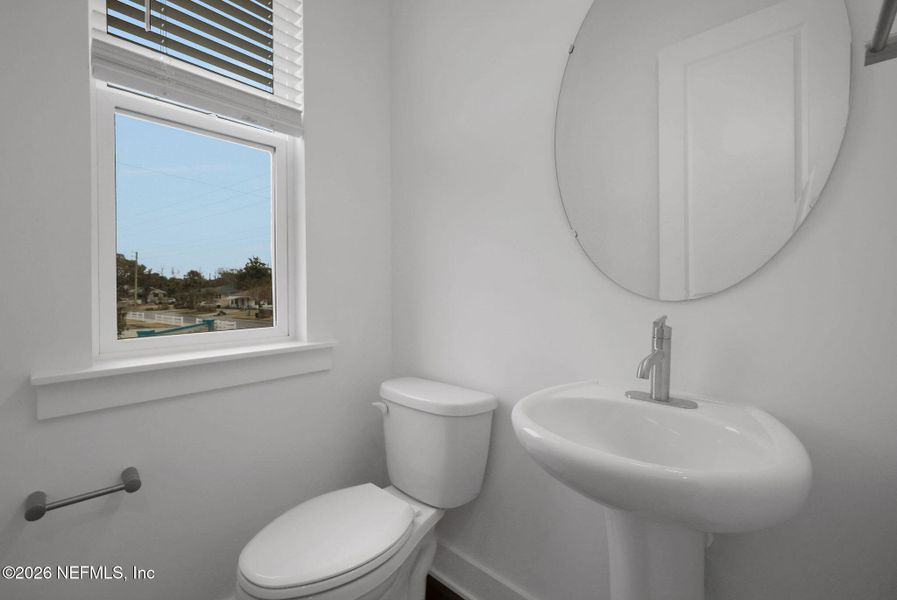 Furnished interior view inside a new home in North Beach Townhomes, Jacksonville Beach (Image 7).
