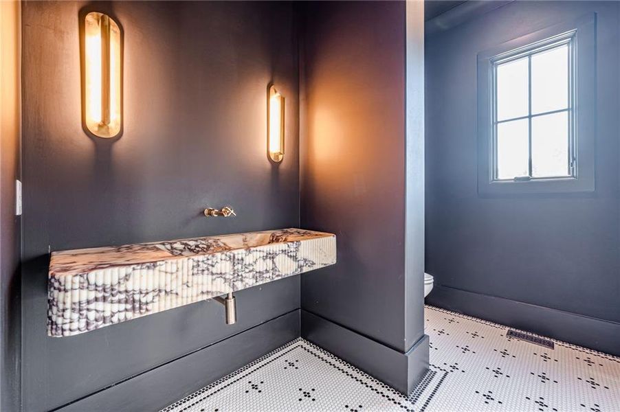 Furnished interior view inside a new home in , Canton (Image 40).