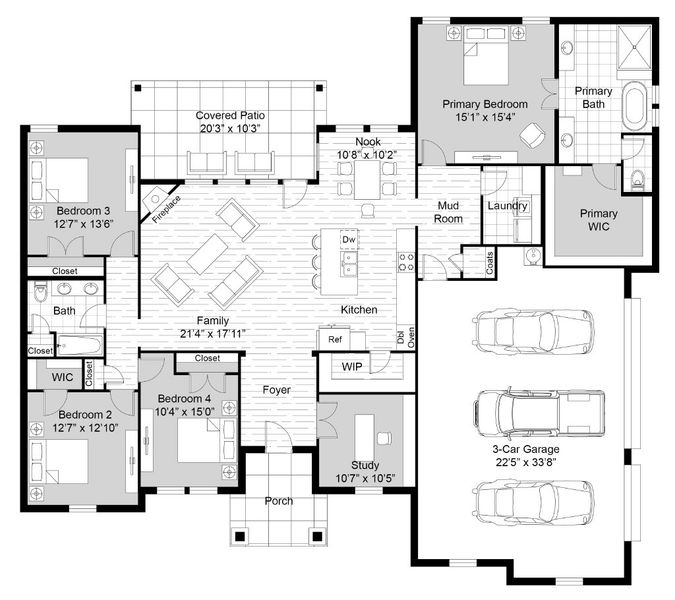 735 CR 3355 Floorplan 735 CR 3355 Floorplan