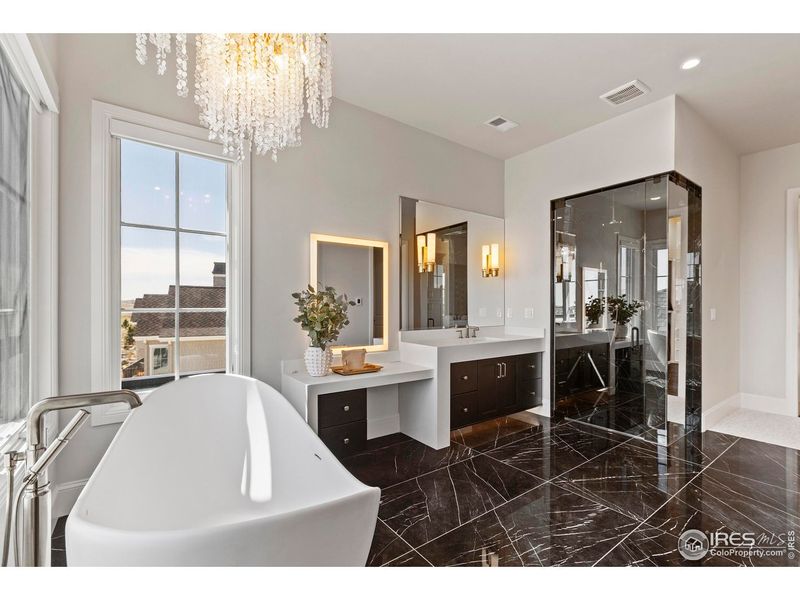Furnished interior view inside a new home in , Fort Collins (Image 31).